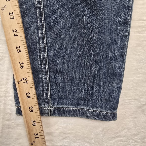 Anthropologie Blue Cropped Jeans - Picture 8 of 14